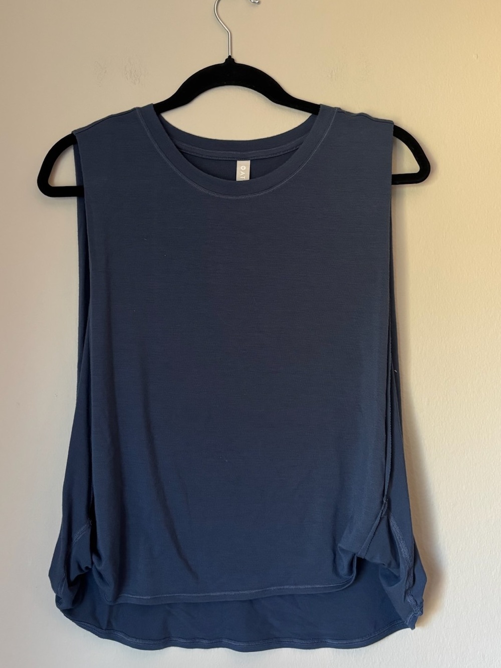 Athleta light Navy Blue Muscle Tank Top